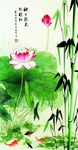 荷花玄关