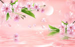 花卉背景墙