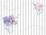 花朵立体背景墙