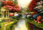 乡村油画