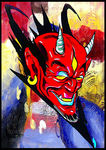 恶魔插画