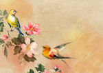 中式花鸟图