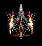 男装组图 几何图形 手 火焰