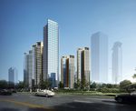 商业住宅建筑效果图