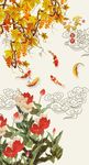 中式玄关背景墙