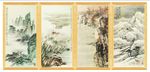 春夏秋冬  山水画