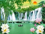 风景竹子