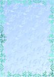 冰蓝雪点-证书底纹