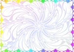 彩炫花影-防伪证书纹
