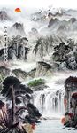 水墨画