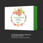 蛋糕店美食店外卖包装纸盒设计