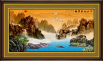 国画山水画