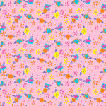粉红碎花