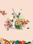 插花海报