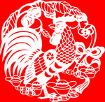 剪纸画