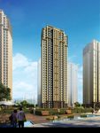 高层抓住建筑效果图
