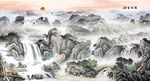 山水国画