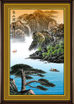 国画山水画