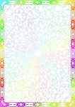 炫彩花容 加盟证书纹