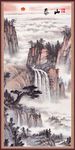 玄关山水画
