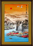 国画山水