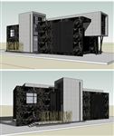 售楼处建筑草图大师SU模型