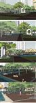 新古典小区建筑草图大师SU模型