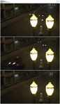 波特兰路灯车流