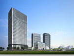 集团商务大厦建筑效果图