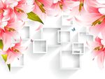 3D百合花