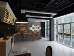 煎饼小吃店3DMAX模型设计图