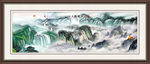 水墨山水画