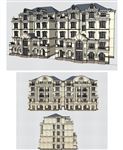 洋房精细建筑草图大师SU模型
