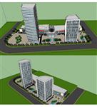 办公楼建筑草图大师SU模型