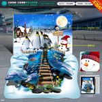 3d地画 冰雪奇缘