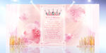 粉色梦幻婚礼背景设计