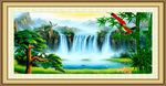 山水油画