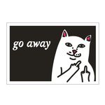 中指鄙视猫