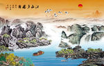 聚宝盆山水