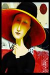 欧洲古典女人油画