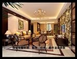 客厅灯具陈设效果图