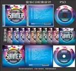 夏日音乐CD封面设计
