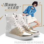 天猫淘宝时尚灰色女鞋主图psd