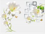 3D百合花