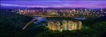 繁华都市夜景景观效果图