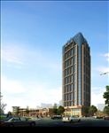商业大厦建筑效果图