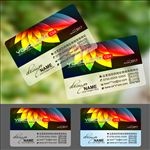 透明名片PVC名片 灯具名片