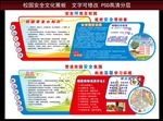 学校安全教育 文化展板