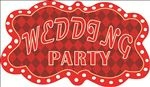 婚礼Wedding牌