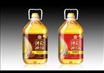 菜油包装展开分层平面图